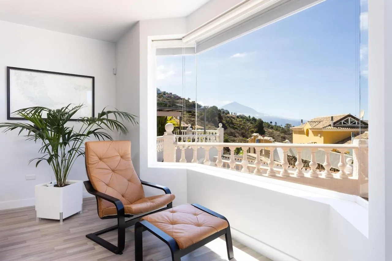 Home2Book Design Asian Sabina, Heated Pool & View Sauzal Villa