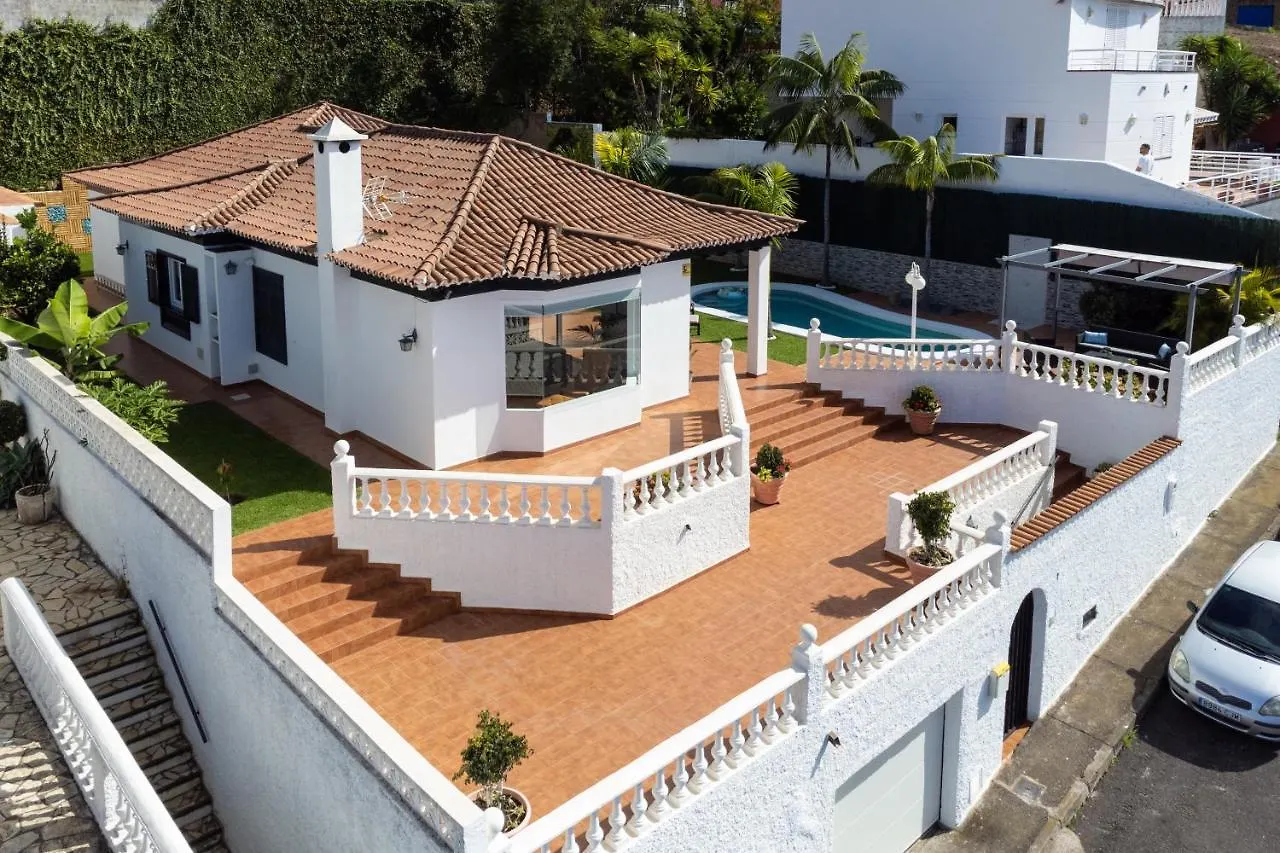 Home2Book Design Asian Sabina, Heated Pool & View El El Sauzal Villa